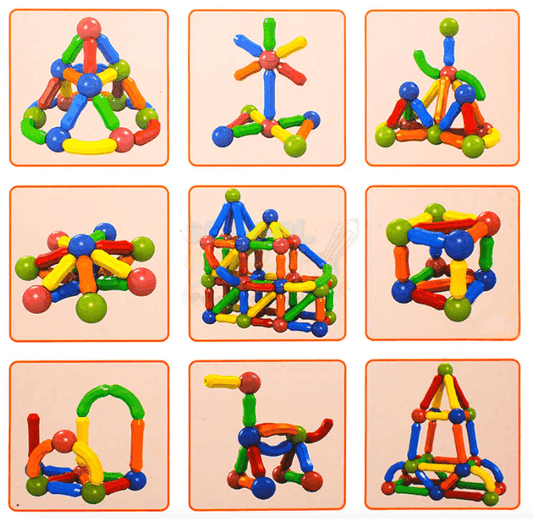 STEM Magnetic Building Blocks Set for Kids