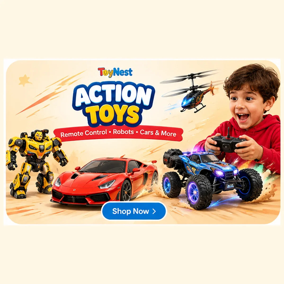 ToyNest Action Toys collection cover