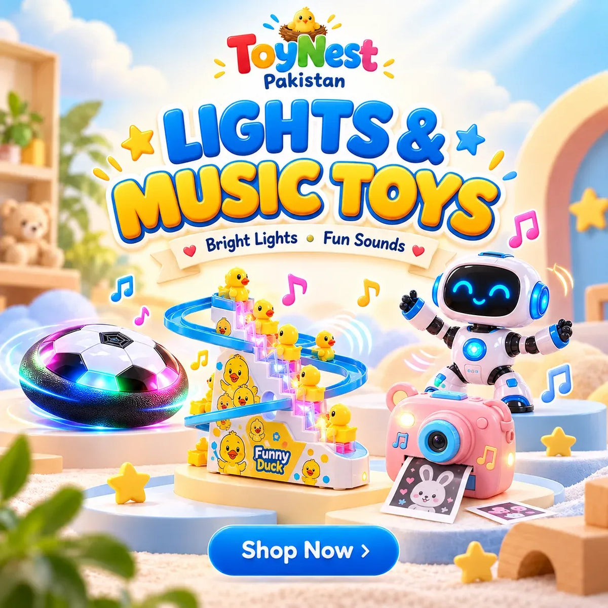 Lights & Music Toys