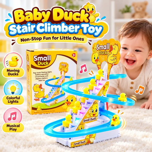 Baby Duck Toy – Musical Duck Slide with LED Lights
