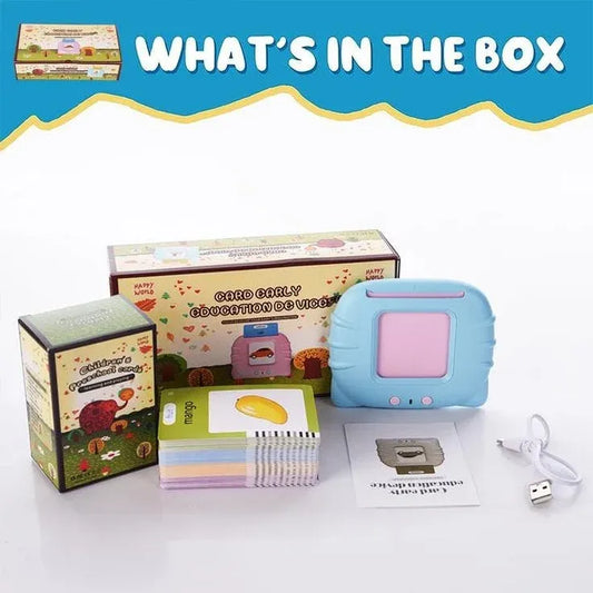 Talking Flash Cards for Kids – 224 English Learning Cards with Sound, Educational Toy & Gift for Toddlers