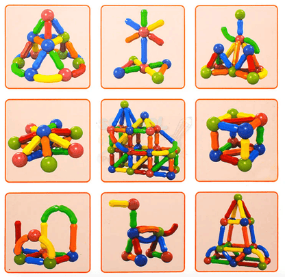 STEM Magnetic Building Blocks Set for Kids