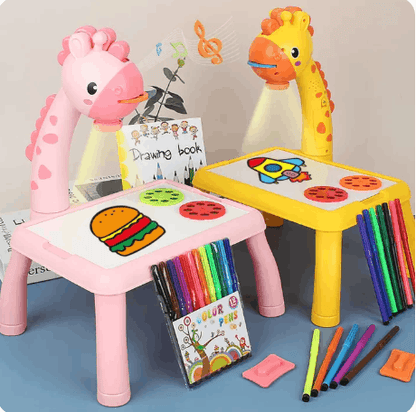 Magic Trace & Draw LED Projector Table for Kids