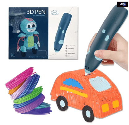 3D Magic Rechargeable Drawing Pen for Kids